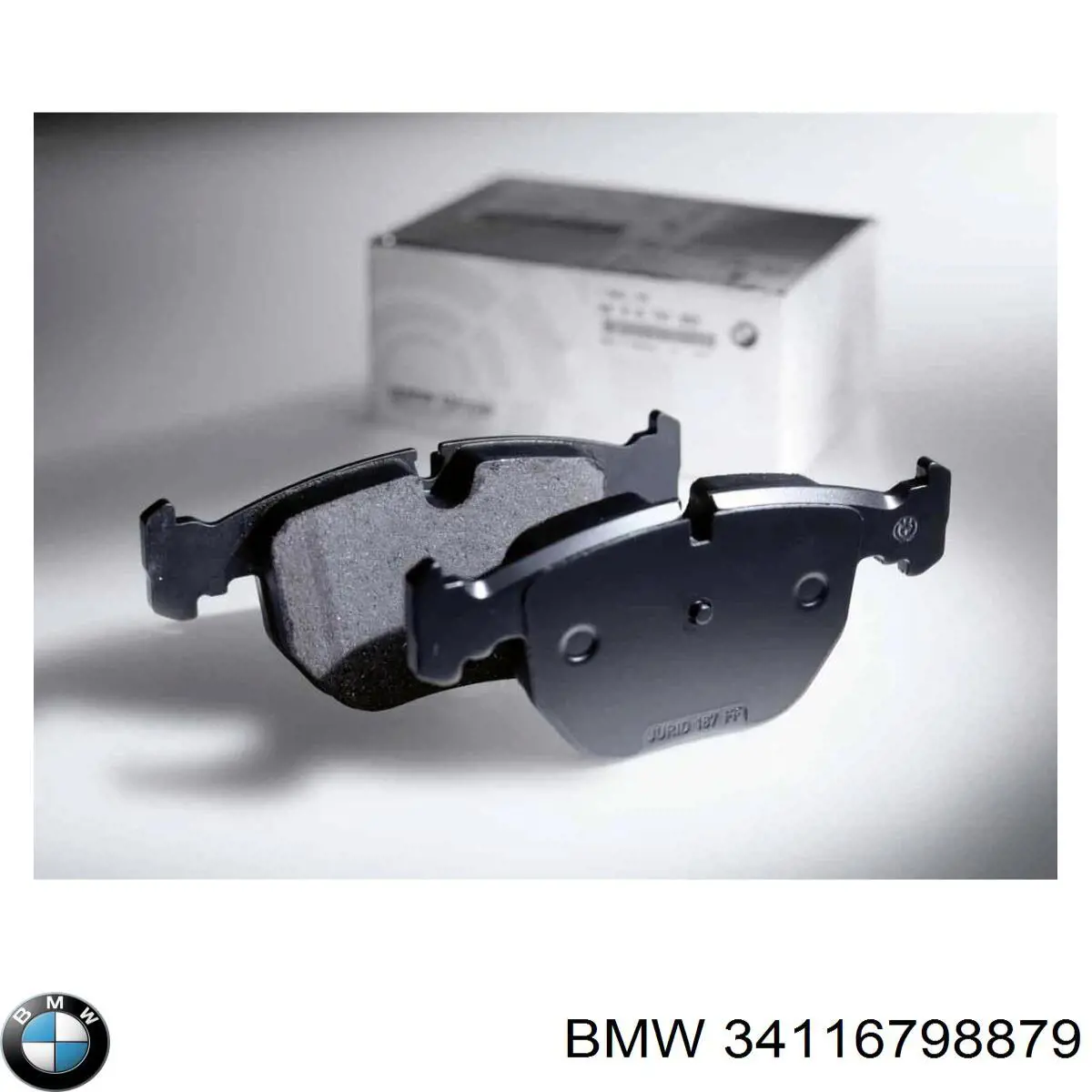 Juego de resortes de sujeción de pastillas de freno delanteras BMW 34116798879 precio, desde 10,35 EUR