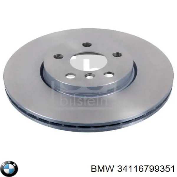 Comprar 34116799351 BMW Freno de disco delantero