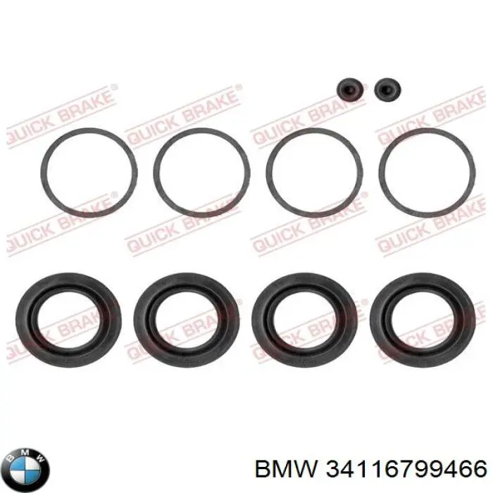 Pinza de freno delantera derecha BMW 34116799466 precio, desde 145,20 EUR