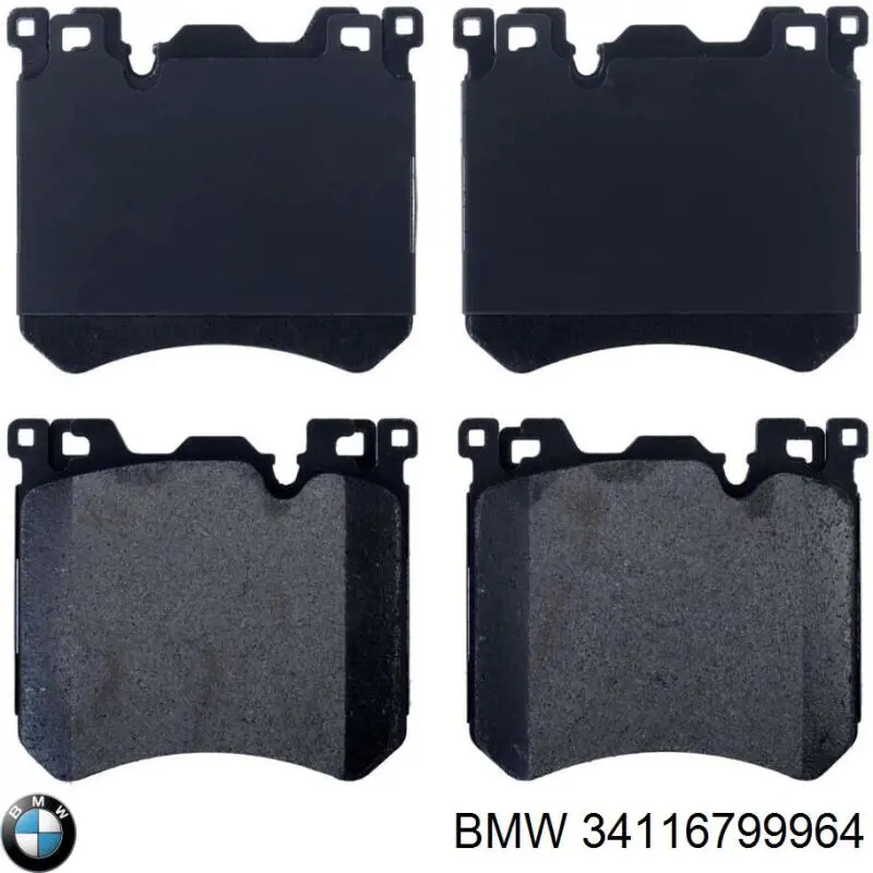 Comprar 34116799964 BMW Pastillas delanteras de freno