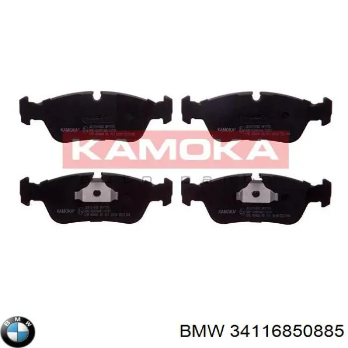 Comprar 34116850885 BMW Pastillas delanteras de freno