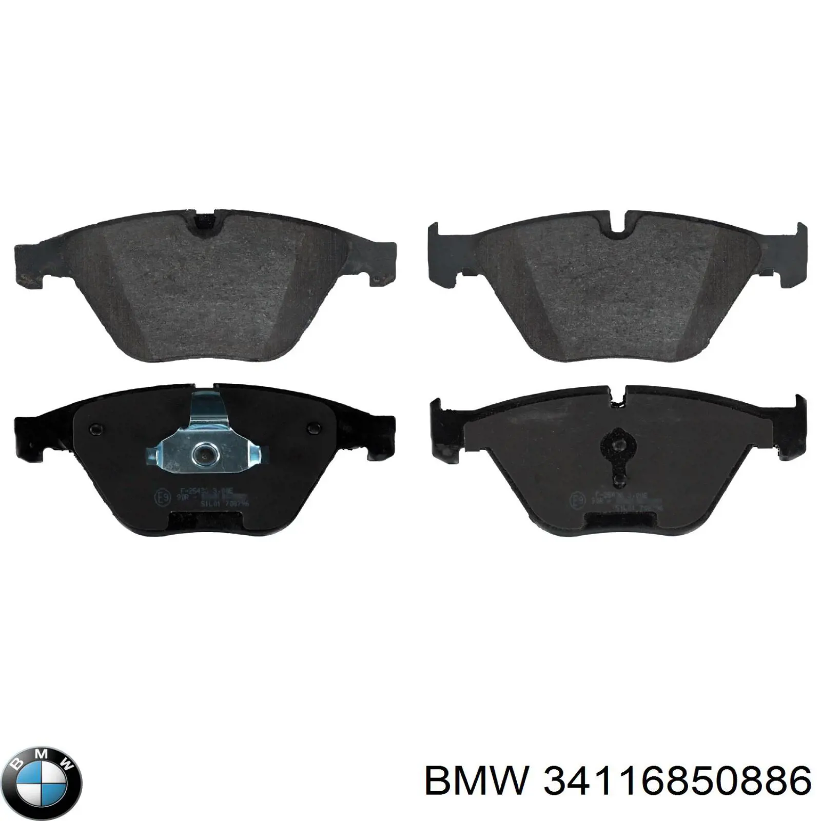 Comprar 34116850886 BMW Pastillas delanteras de freno