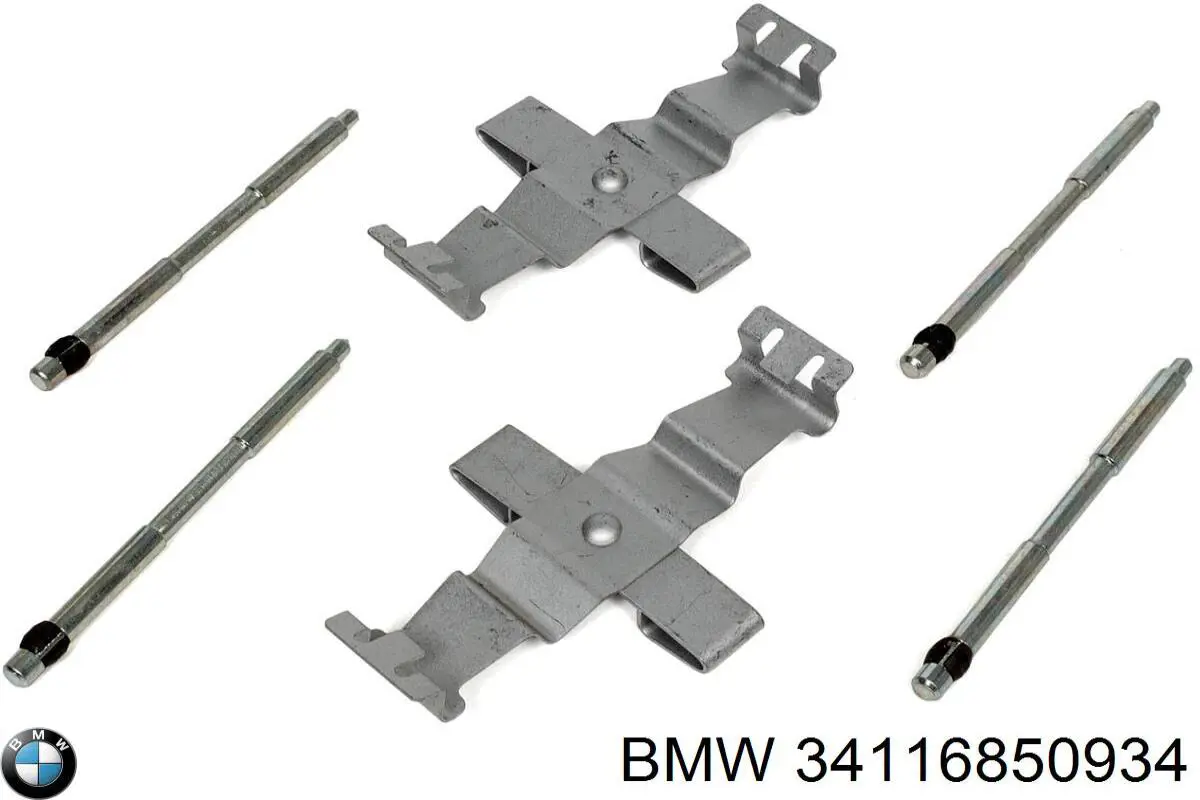 34116850934 BMW pasador guía, pinza del freno trasera