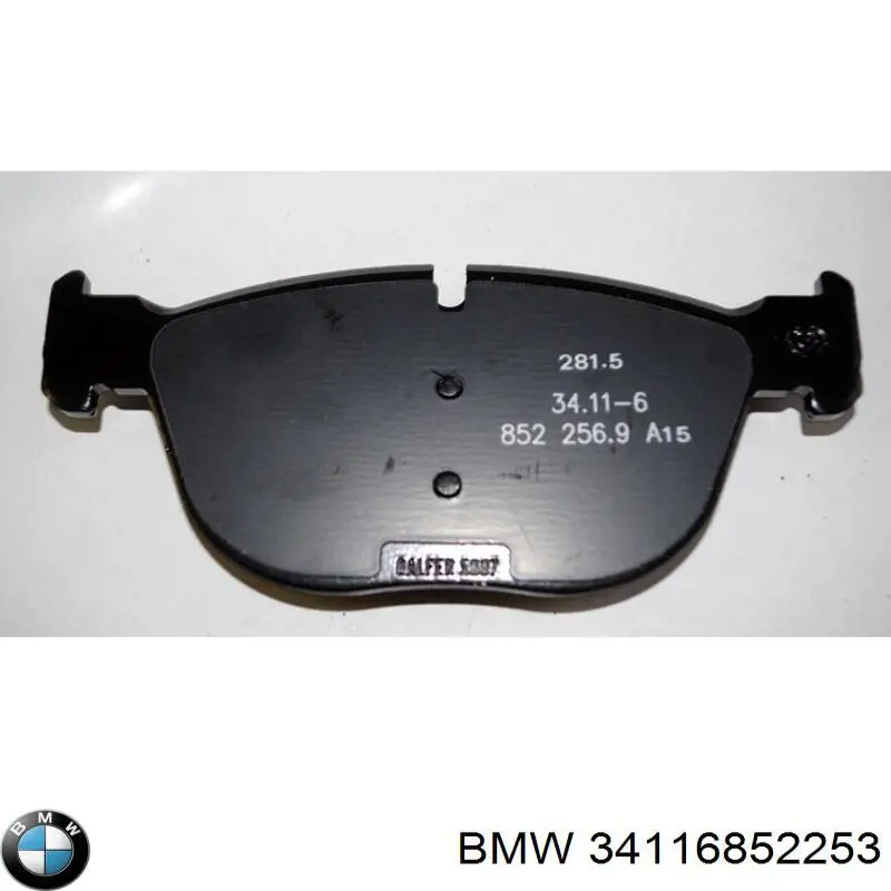 Pastillas freno delanteras BMW 34116852253 precio, desde 42,30 EUR