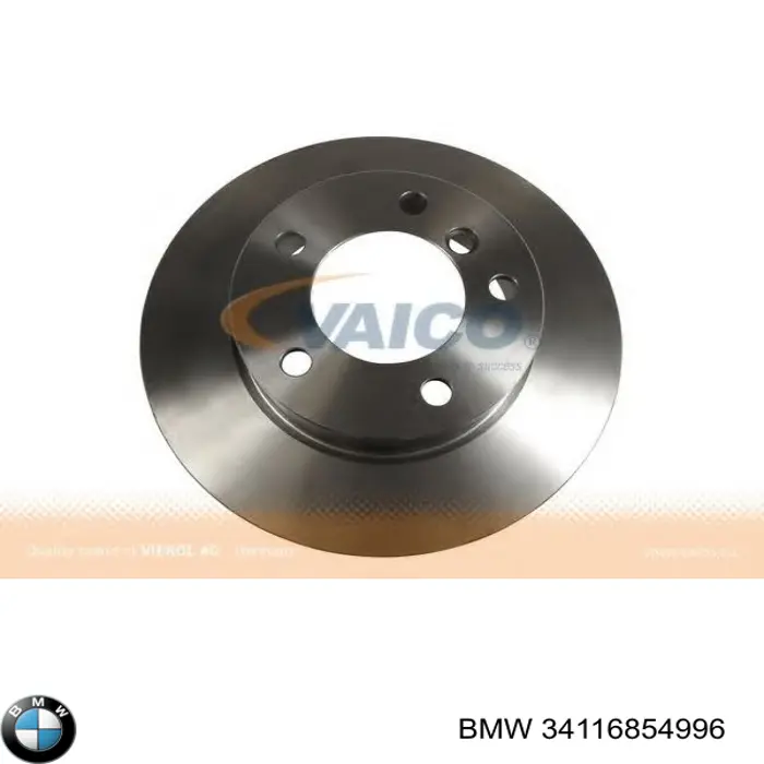 Comprar 34116854996 BMW Freno de disco delantero