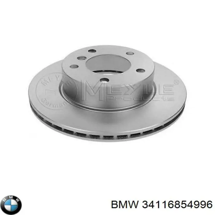 Comprar 34116854996 BMW Freno de disco delantero