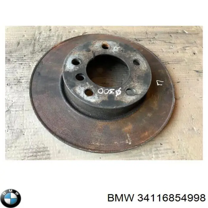 Disco de freno delantero BMW 34116854998