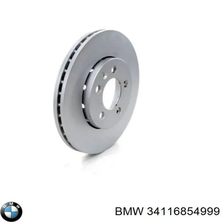 Disco de freno delantero BMW 34116854999