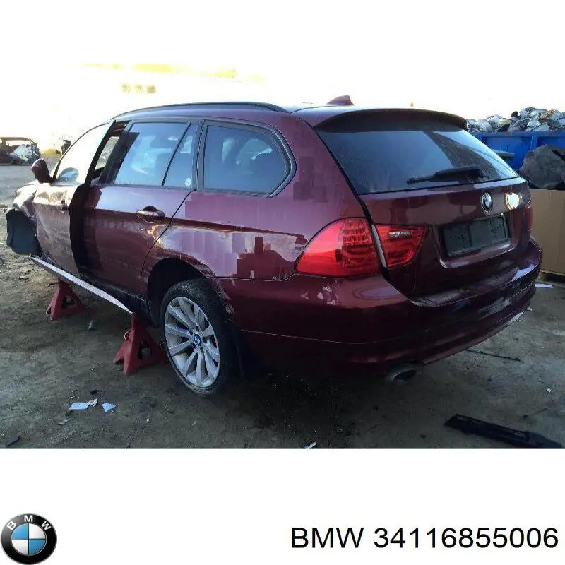 Disco de freno delantero BMW 34116855006