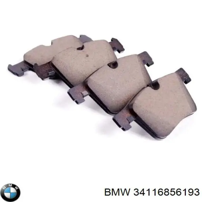 34116856193 BMW pastillas de freno delanteras