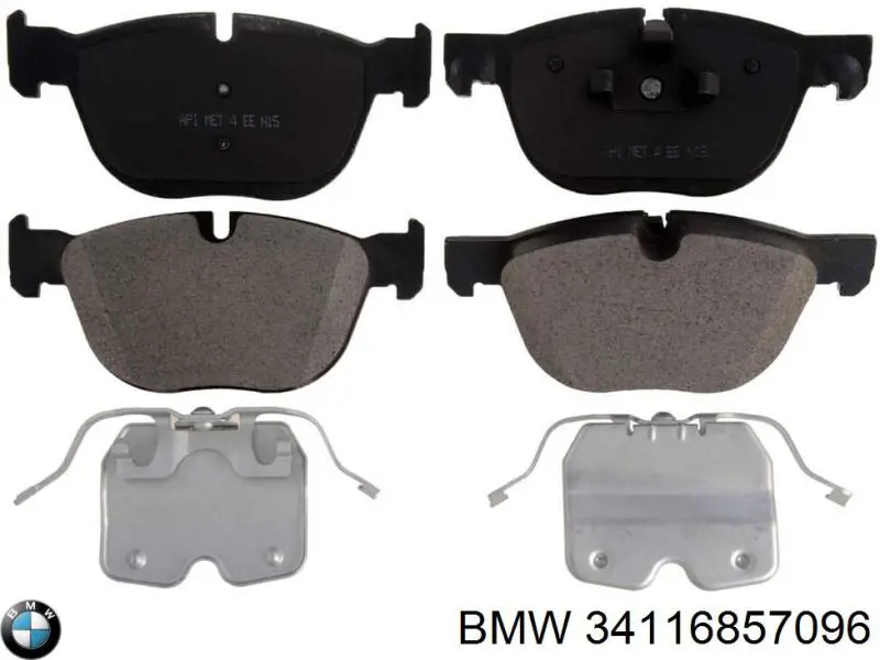 Pastillas de freno 34116857096 BMW