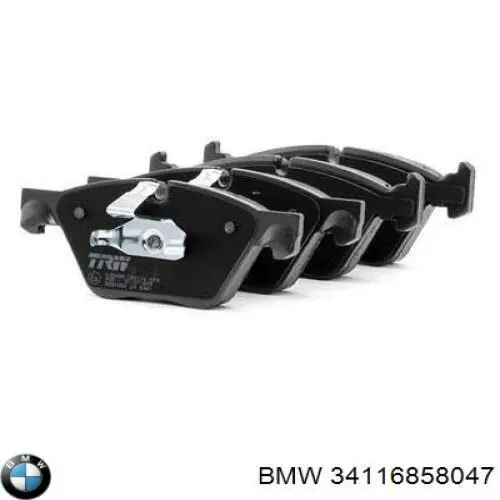 Pastillas de freno delanteras BMW 34116858047