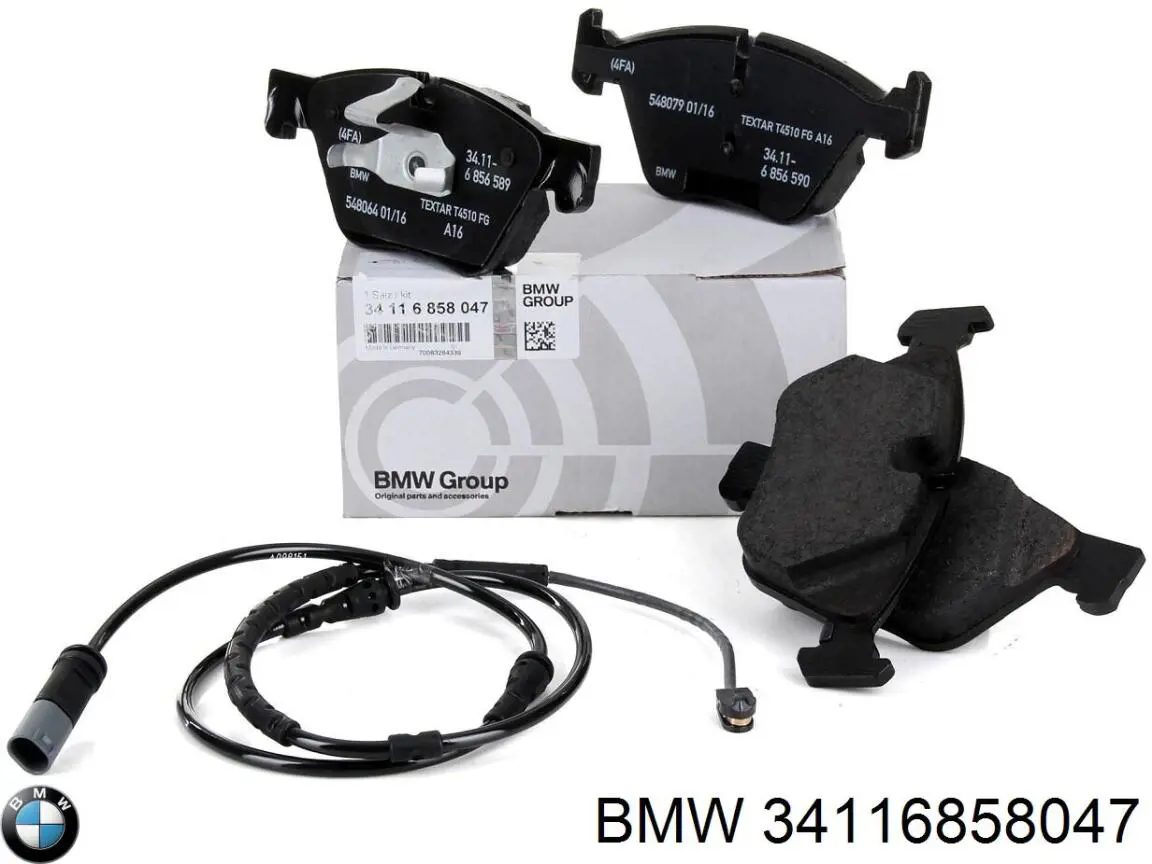 34116858047 BMW Pastillas delanteras