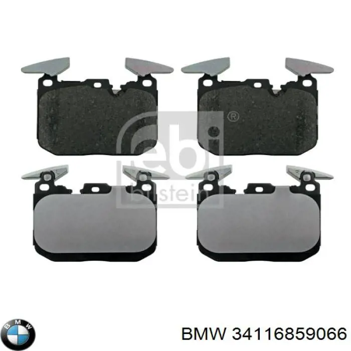 34116859066 BMW pastillas de freno delanteras