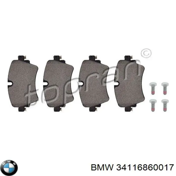 Pastillas de freno delanteras MINI Cooper F57