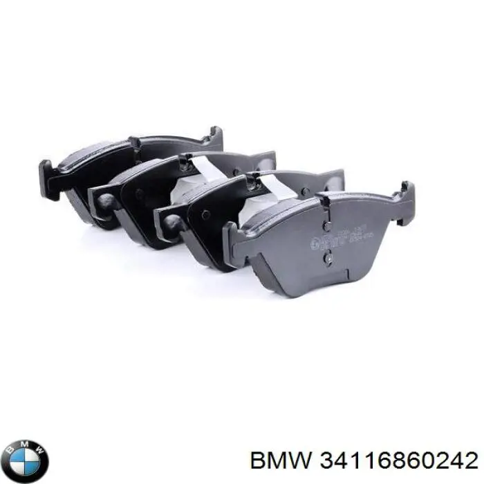Pastillas freno delanteras BMW 34116860242 precio, desde 34,11 EUR