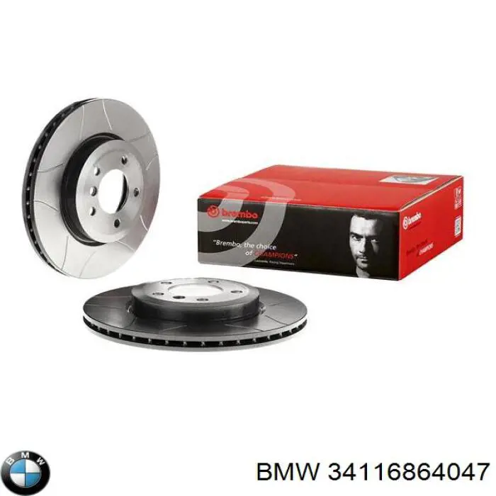 Disco de freno 34116864047 BMW