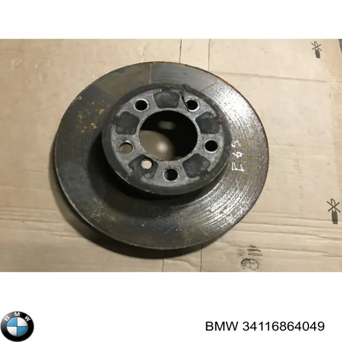 Disco de freno delantero BMW 34116864049