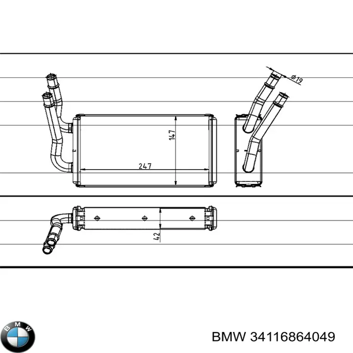 34116864049 BMW Discos