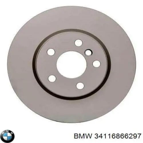 Disco de freno 34116866297 BMW