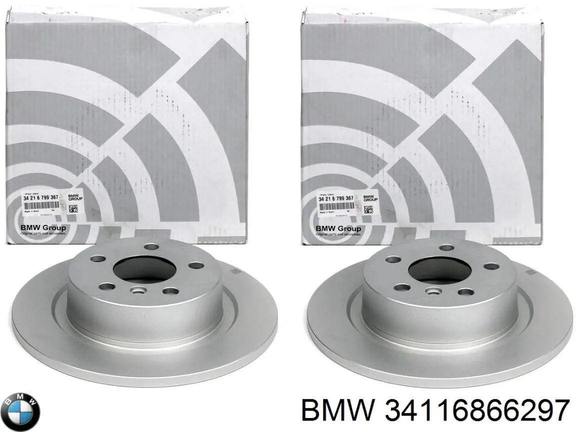 Comprar 34116866297 BMW Freno de disco delantero