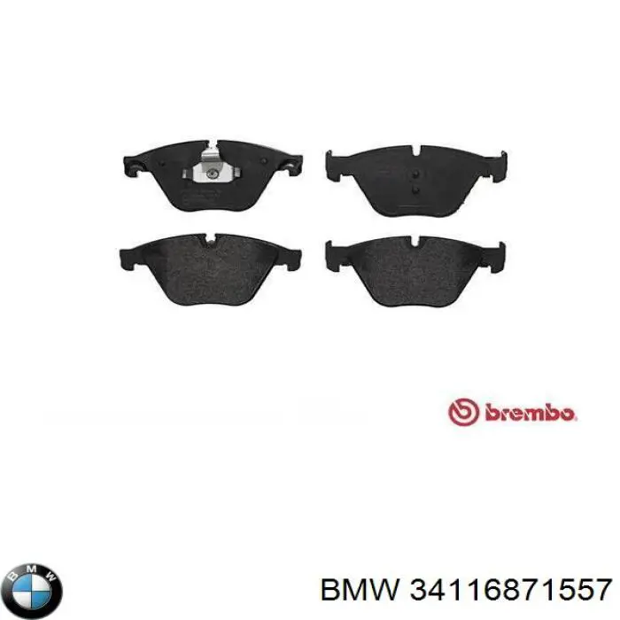 Pastillas freno delanteras BMW 34116871557 precio, desde 42,17 EUR
