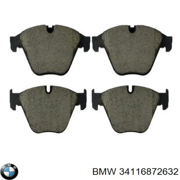 Comprar 34116872632 BMW Pastillas delanteras de freno