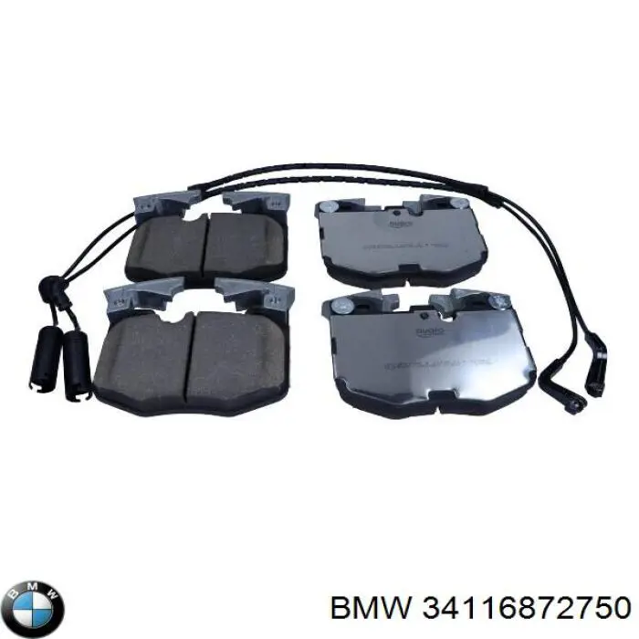 34116872750 BMW pastillas de freno delanteras