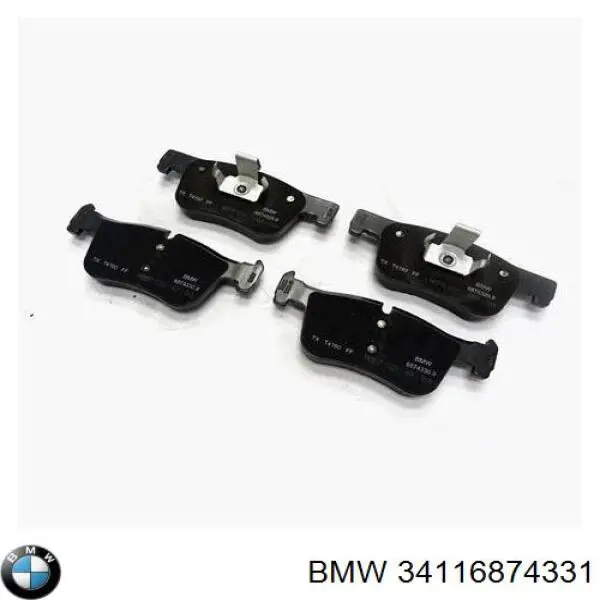 34116874331 BMW pastillas de freno delanteras