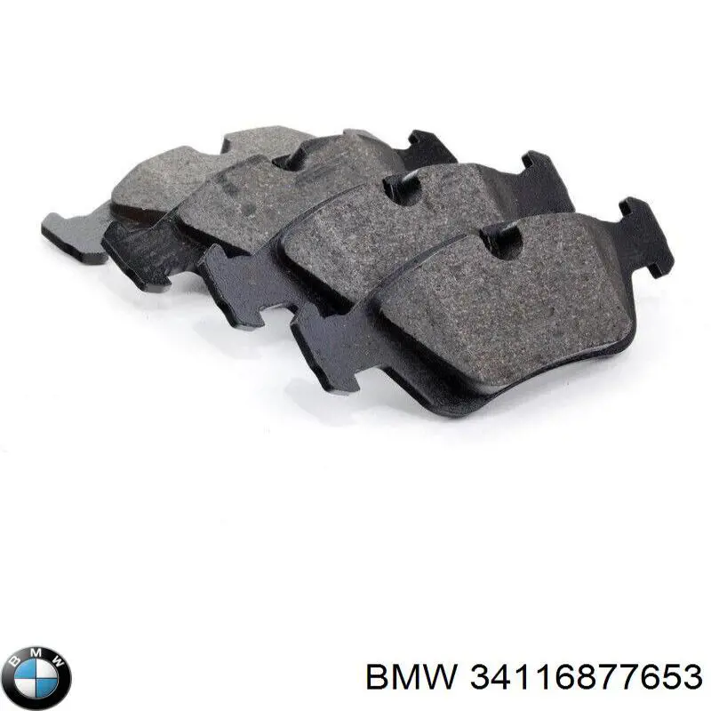 Pastillas de freno delanteras BMW 34116877653