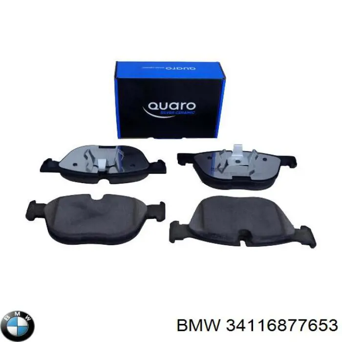 Comprar 34116877653 BMW Pastillas delanteras de freno