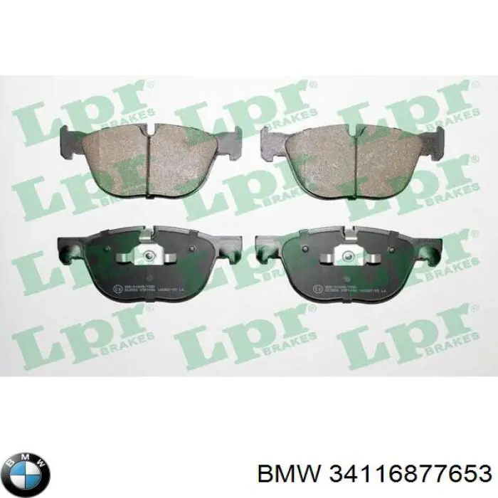 Pastillas de freno 34116877653 BMW