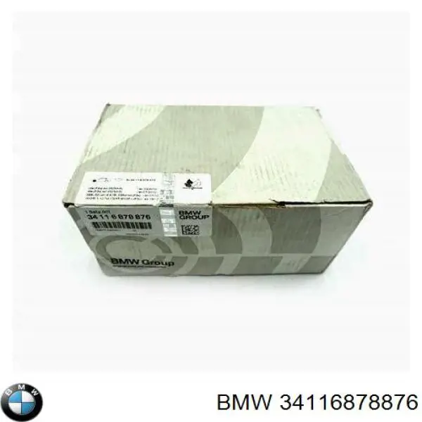 34116878876 BMW pastillas de freno delanteras