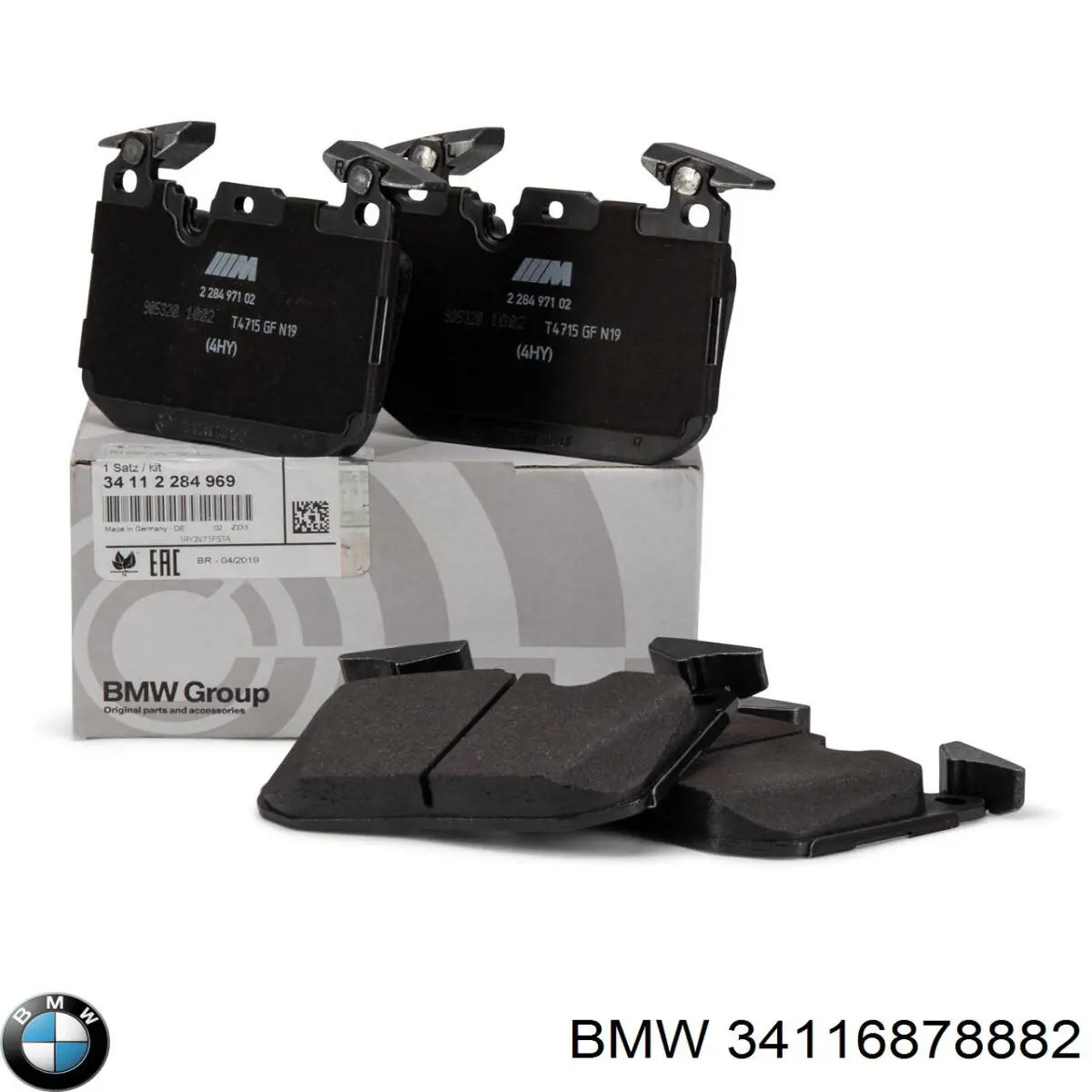 34116878882 BMW pastillas de freno delanteras