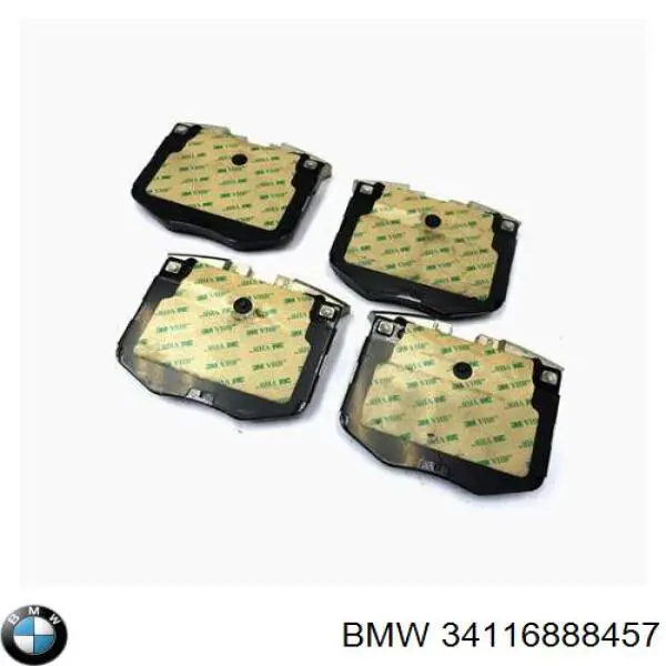 Pastillas de freno delanteras BMW 5 G30, F90