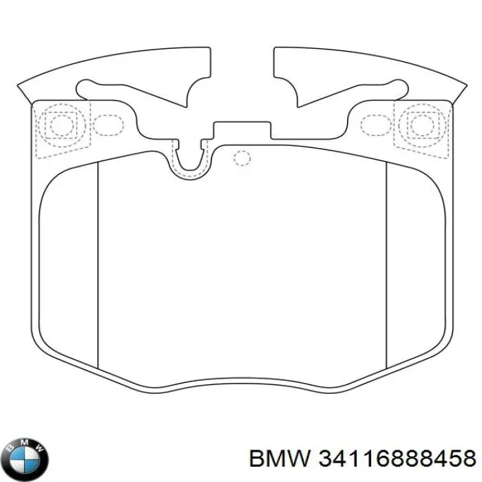 Pastillas de freno delanteras BMW 5 G30, F90