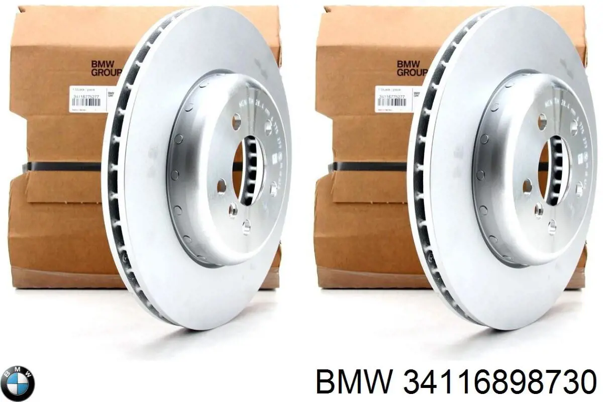 34116898730 BMW Discos