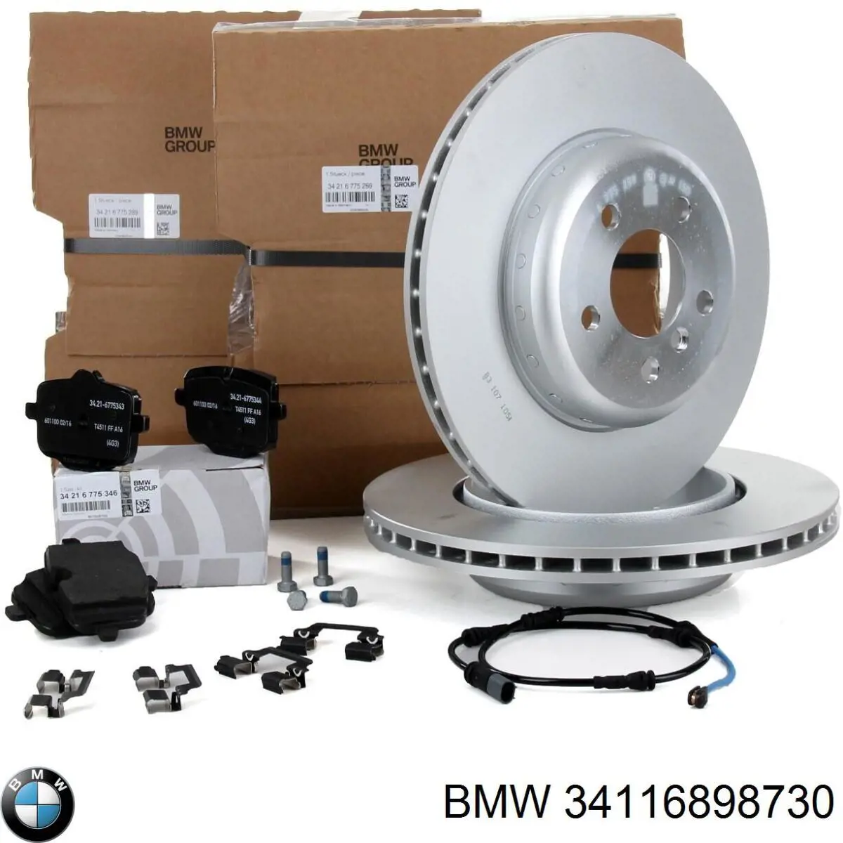Comprar 34116898730 BMW Freno de disco delantero