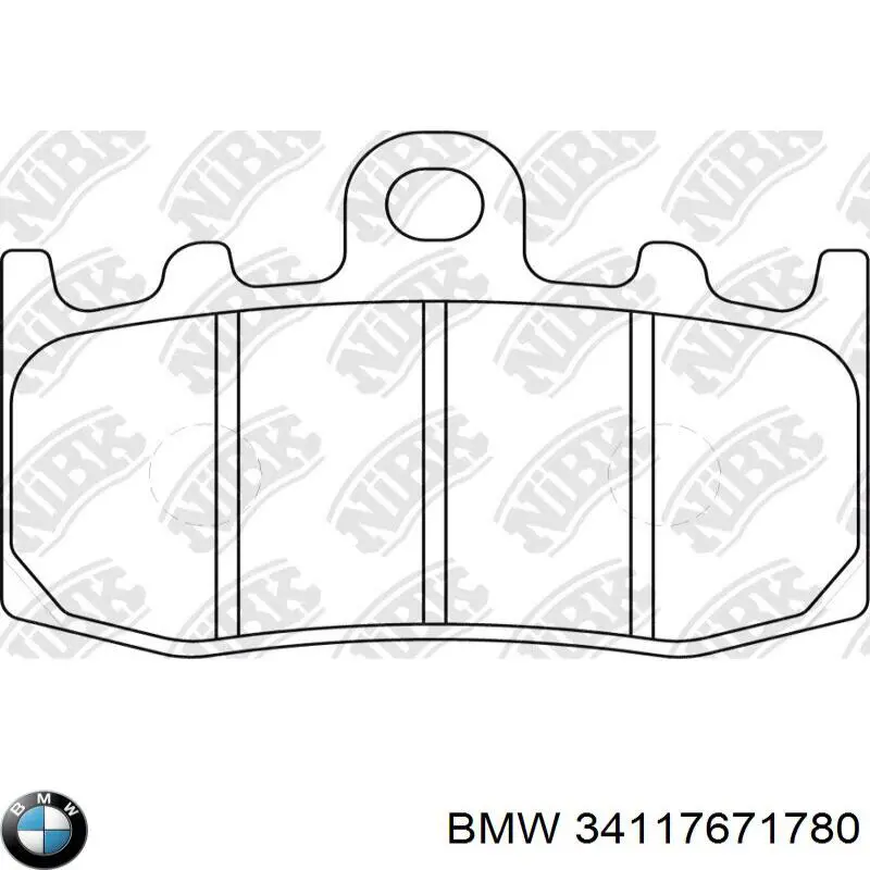 Pastillas freno delanteras BMW 34117671780 precio, desde 43,50 EUR