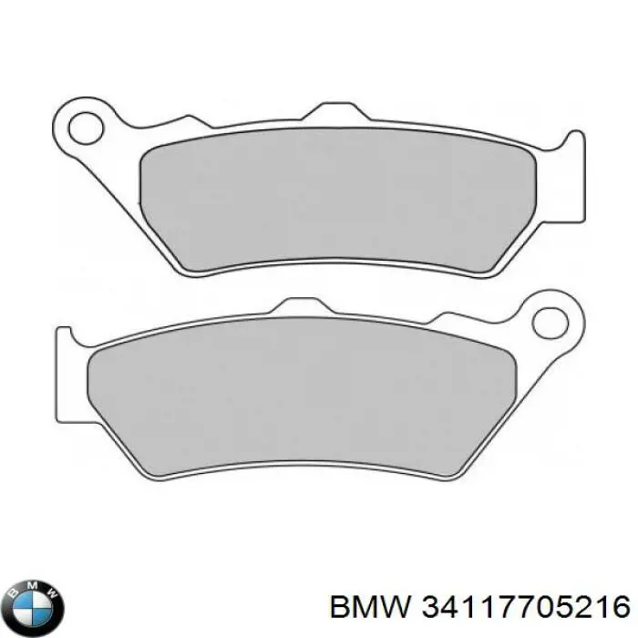 Comprar 34117705216 BMW Pastillas de freno traseras