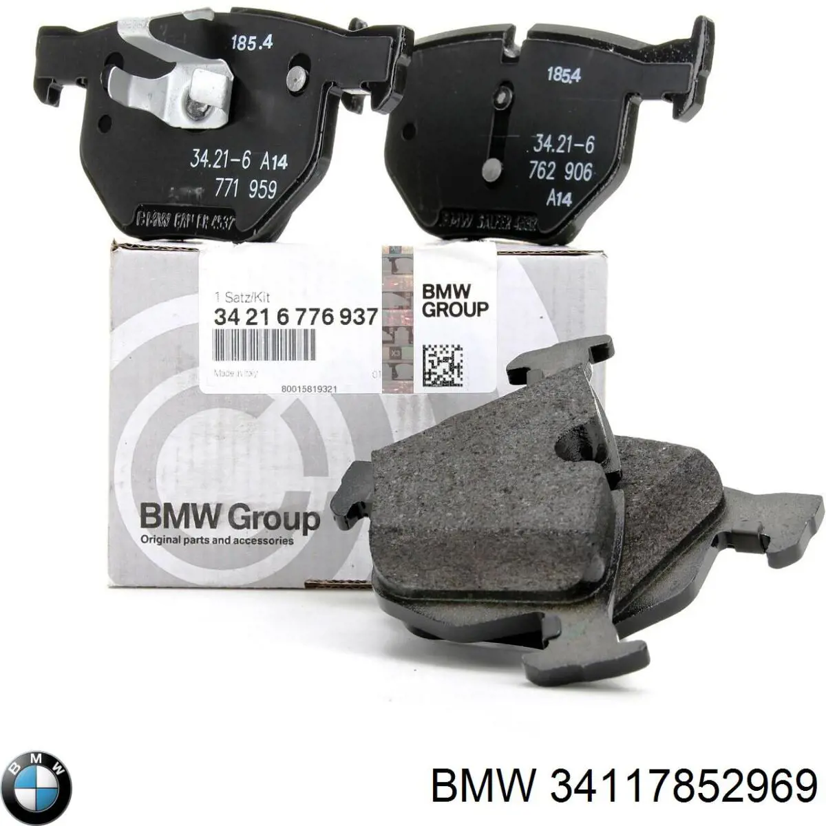 Comprar 34117852969 BMW Pastillas delanteras de freno