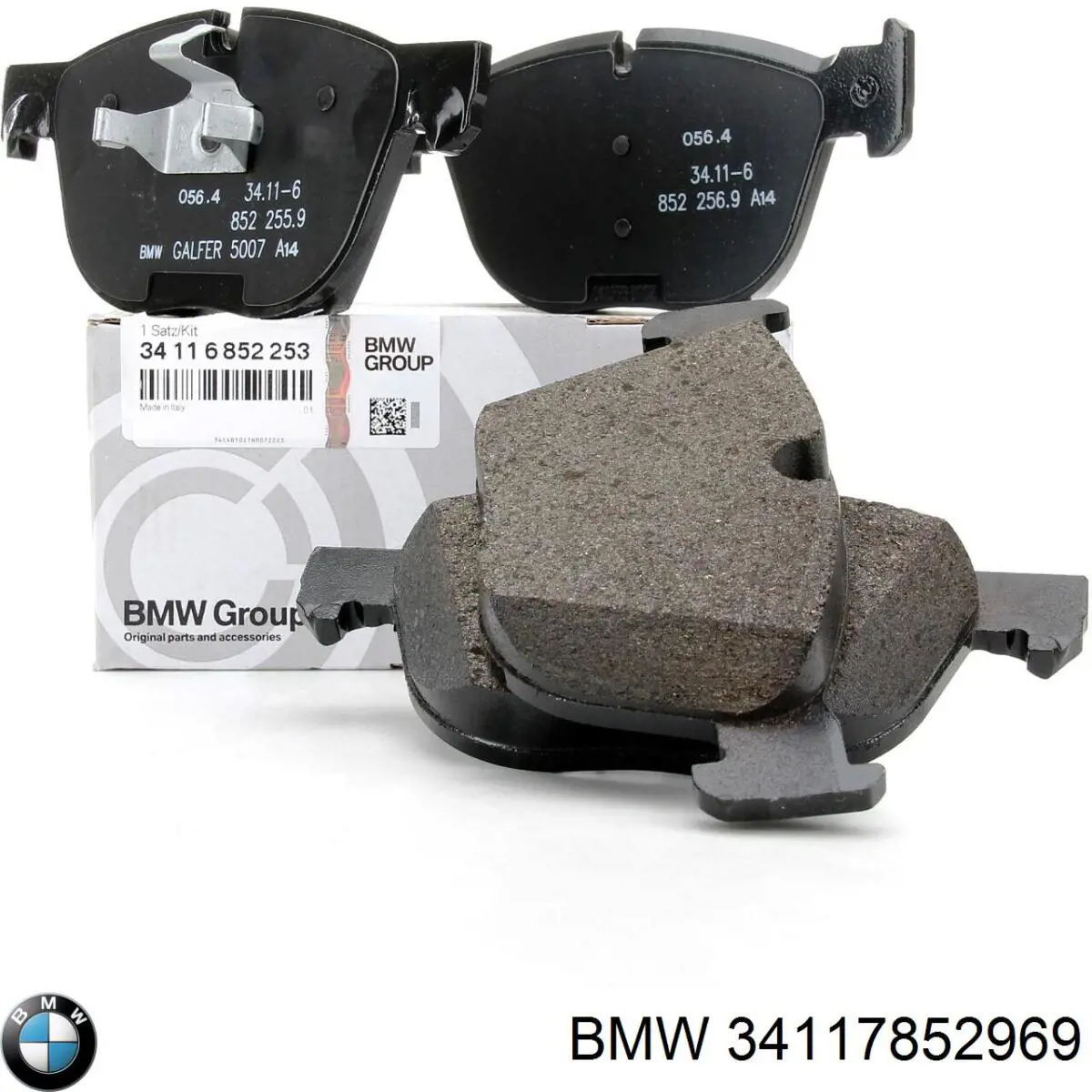 Pastillas de freno 34117852969 BMW
