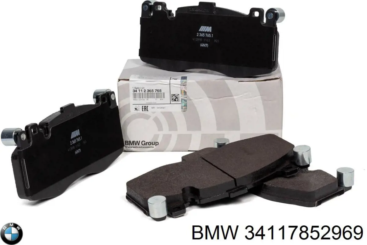 34117852969 BMW Pastillas delanteras