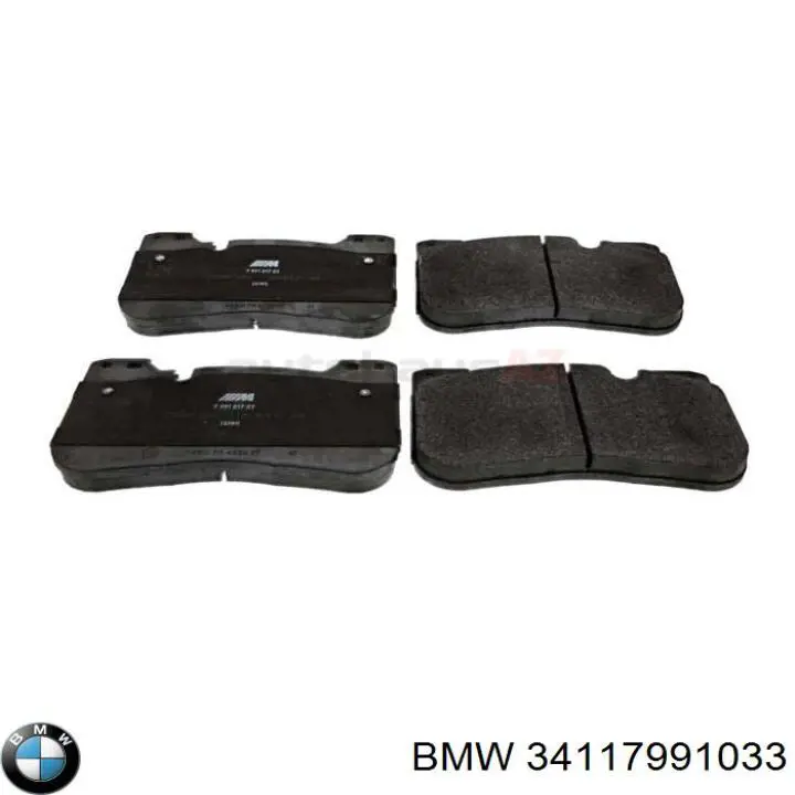 Comprar 34117991033 BMW Pastillas delanteras de freno