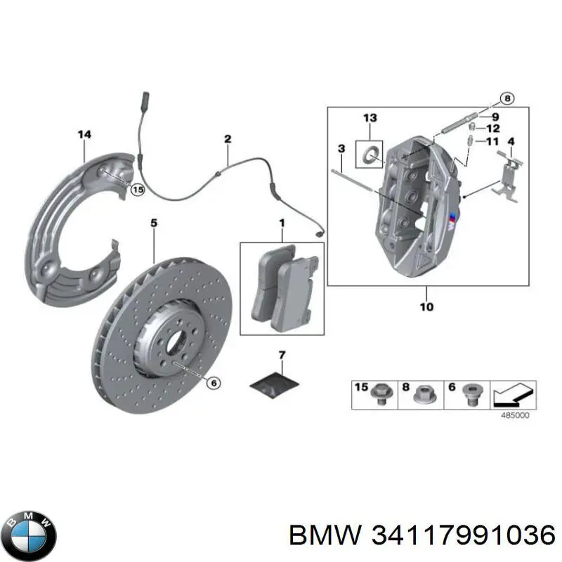 34117991036 BMW