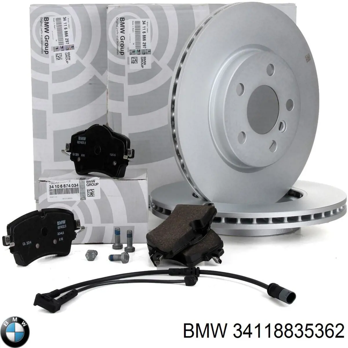 Frenos delanteros BMW 34118835362 precio, desde 40,22 EUR