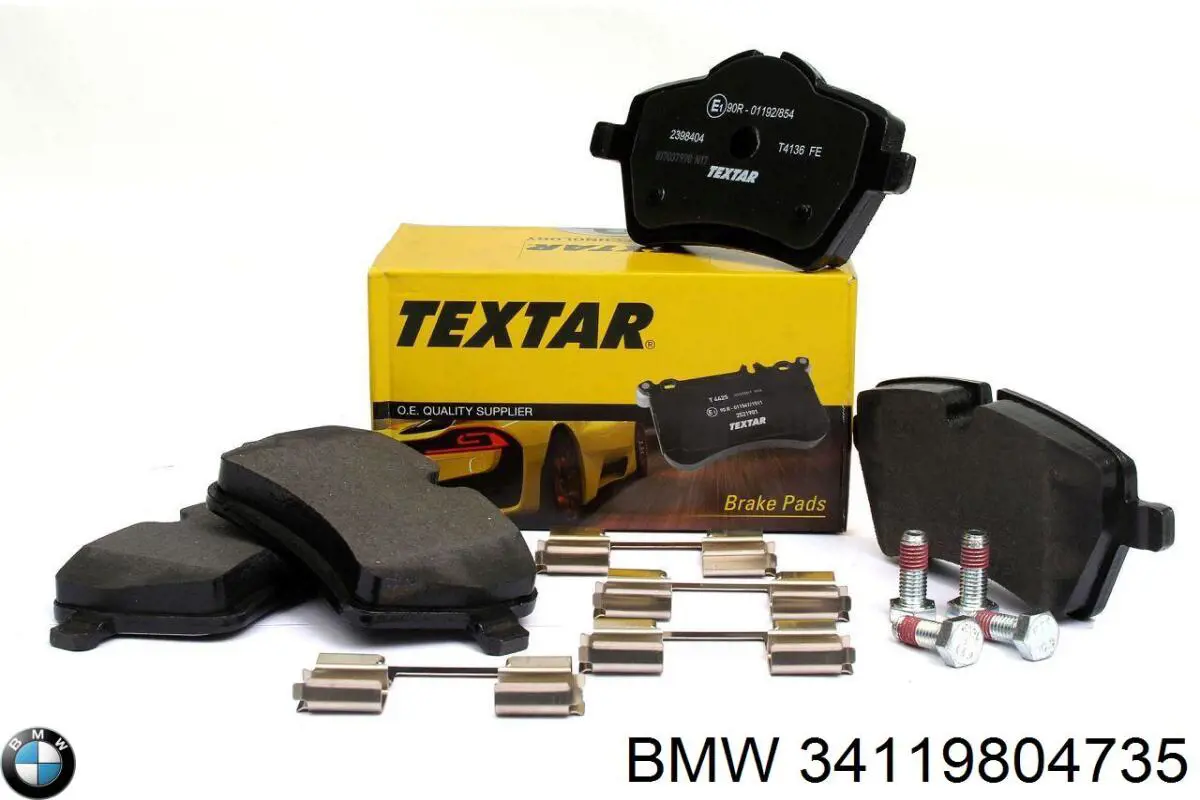 Pastillas freno delanteras BMW 34119804735 precio, desde 34,14 EUR