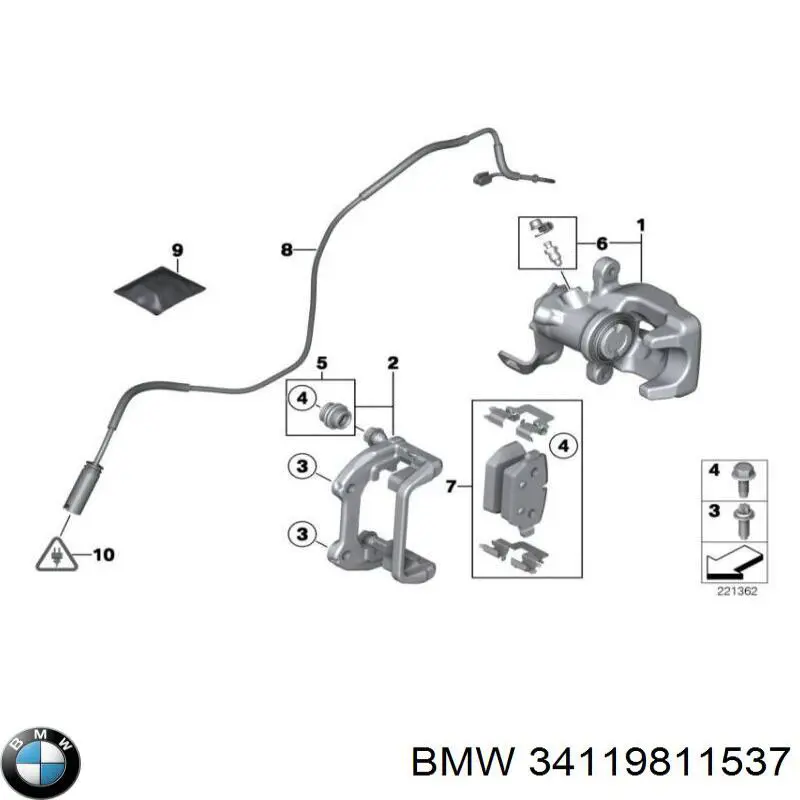 Freno de disco delantero MINI COUNTRYMAN R60