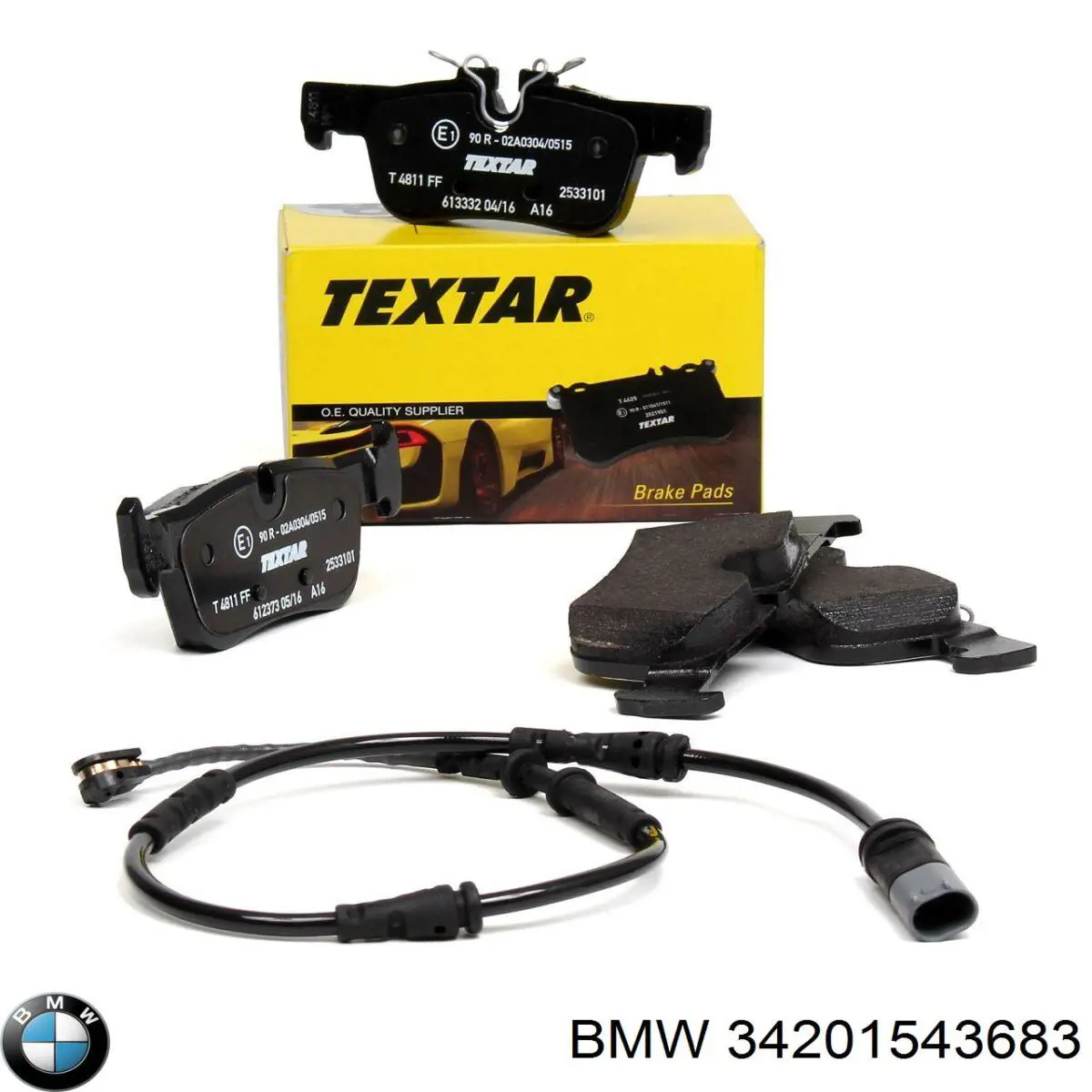 34201543683 BMW Pastillas freno traseras