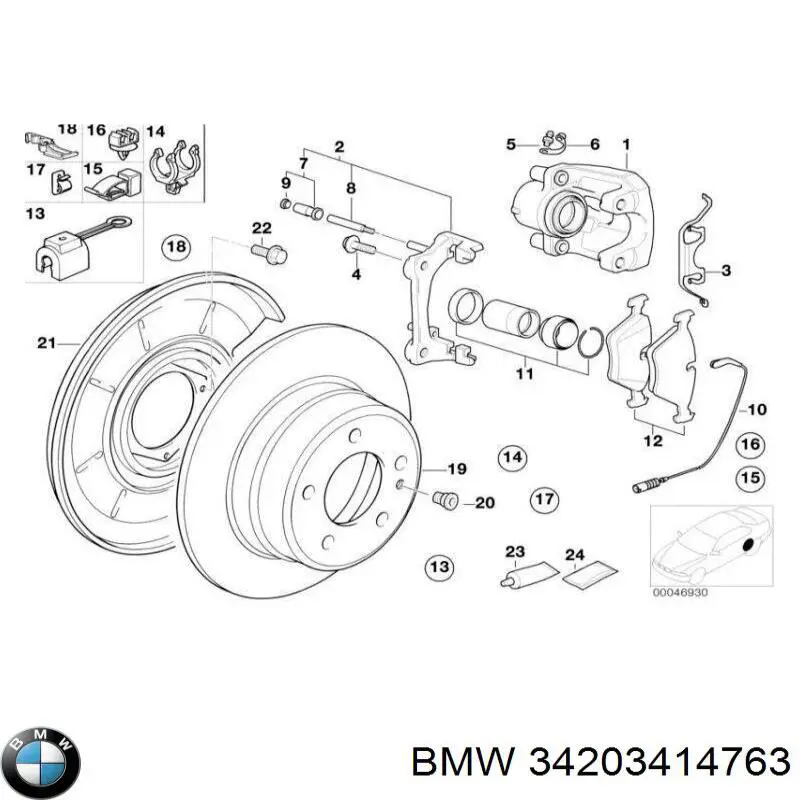 Comprar 34203414763 BMW Junta del adaptador del filtro de aceite